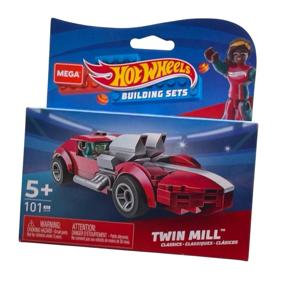 Mega Construx Hot Wheels Building Sets - Twin Mill 101pcs